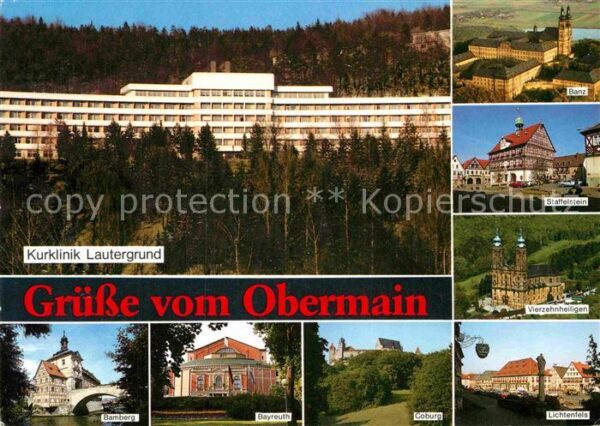 Schwabthal Kurklinik Lautergrund und Umgebung Sehe