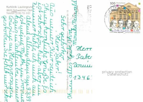 Schwabthal Kurklinik Lautergrund und Umgebung Sehe – Bild 2
