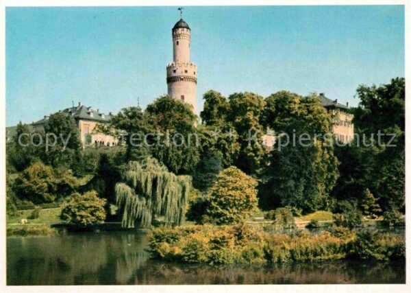 Bad Homburg Schloss Blick vom Schlossgarten