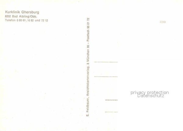 Bad Aibling Kurklinik Ghersburg Restaurant Foyer Ha – Bild 2