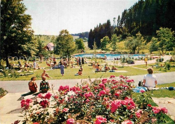Rodt Lossburg Freischwimmbad Luftkurort im Schwarzwal