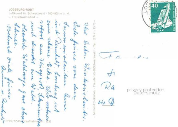 Rodt Lossburg Freischwimmbad Luftkurort im Schwarzwal – Bild 2