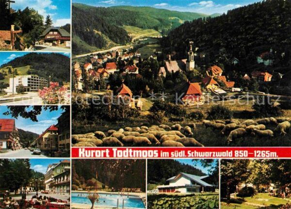 Todtmoos Teilansichten Kurort im Schwarzwald Sch