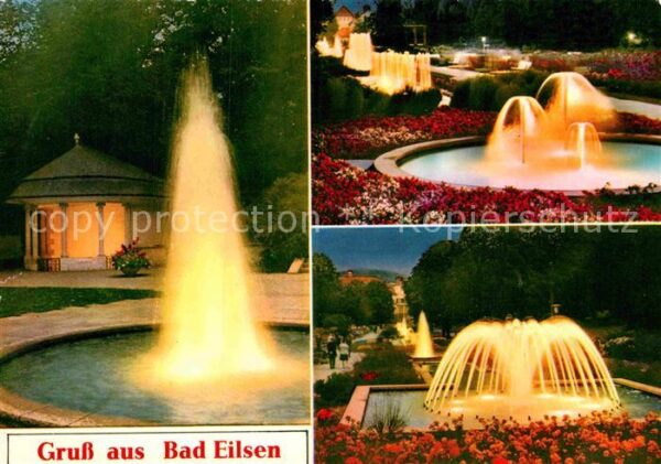 Bad Eilsen Leuchtfontäne Wasserspiele