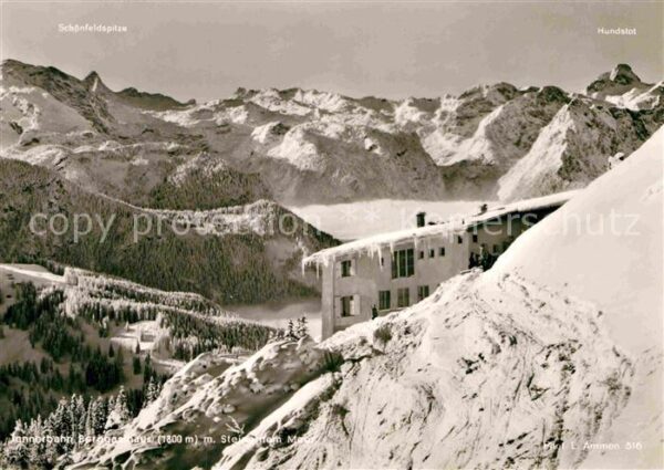 Berchtesgaden Jennerbahn Winterpanorama Steinernes Me