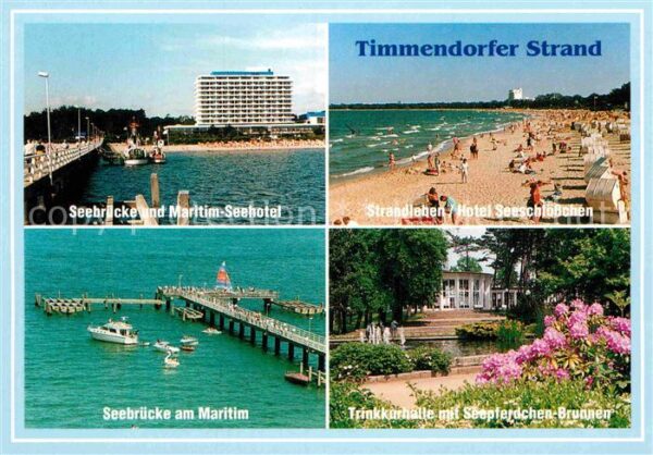 Timmendorfer Strand Ostseeheilbad Seebrücke Maritim Seehote