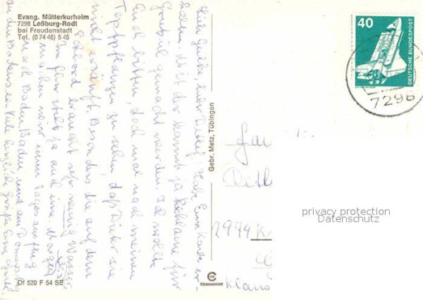 Rodt Lossburg Evangelisches Mütterkurheim – Bild 2