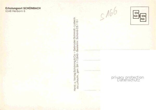 Schoenbach Dillkreis Erholungsort Fliegeraufnahme – Bild 2