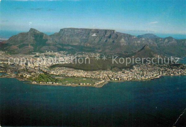 Cape Town Kaapstad Kapstadt Aerial view of the Cape Peninsula Table
