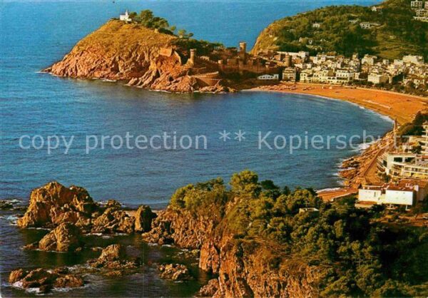 Tossa de Mar Vista parcial Playa Costa
