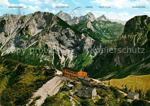 Pfronten Ostlerhütte am Breitenberggipfel Alpenp