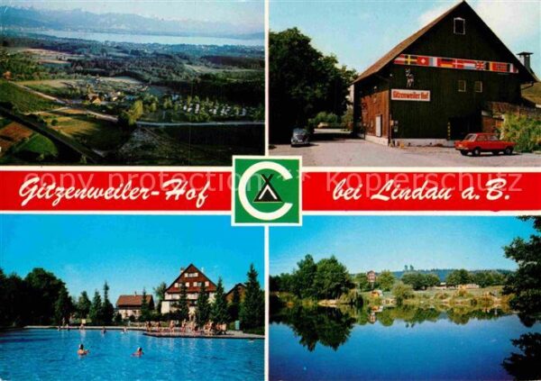 Lindau Bodensee Camping Gitzenweiler Hof See Freibad Al