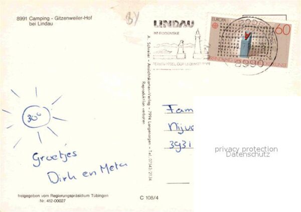 Lindau Bodensee Camping Gitzenweiler Hof See Freibad Al – Bild 2