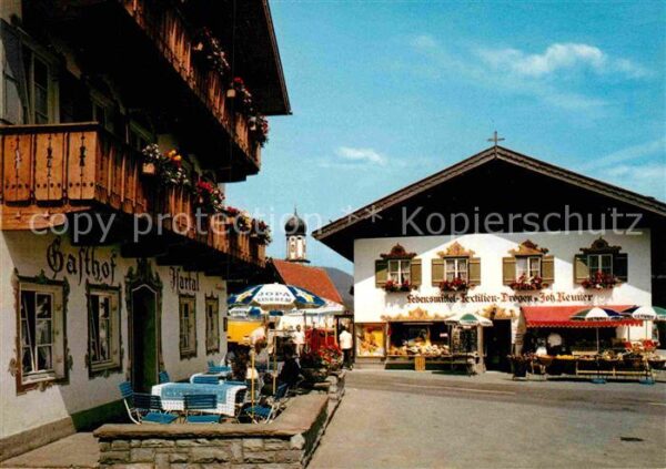 Wallgau Gasthof Hotel Lebensmittel Laden