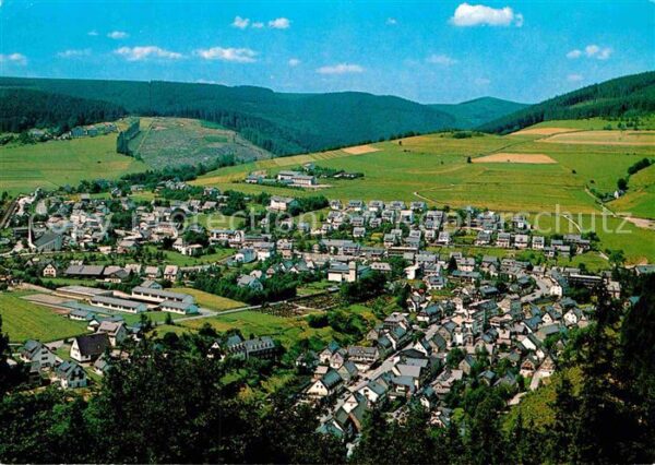 Willingen Sauerland Panorama Heiklimatischer Kneippkurort W