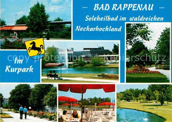 Bad Rappenau Kurhaus Park Restaurant Terrasse Schwan