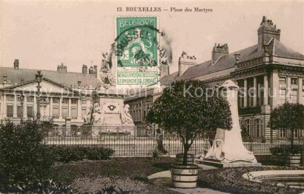Bruxelles Bruessel Place des Martyrs