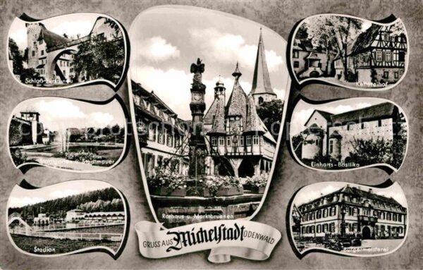 Michelstadt Schloss Fürstenau Stadtmauer Stadion Ra