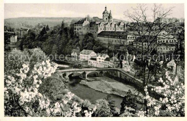 Weilburg Schlossblick von der Adolfstrasse