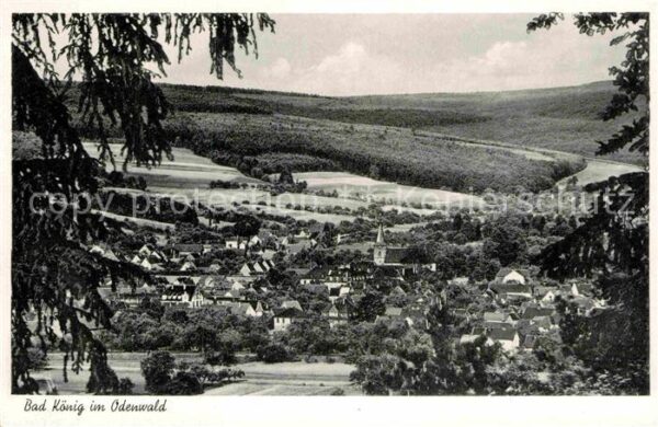 Bad Koenig Odenwald Panorama