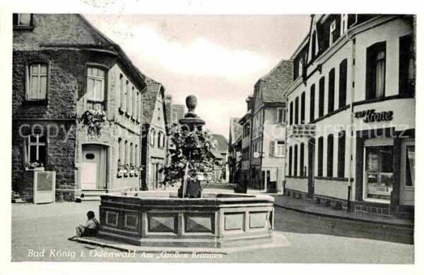 Bad Koenig Odenwald Am Grossen Brunnen