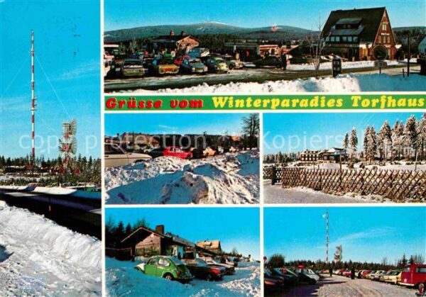 Torfhaus Harz Sendeanlagen Panorama Teilansichten
