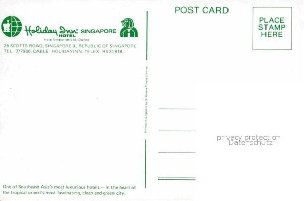 Singapore Holiday Inn Details – Bild 2