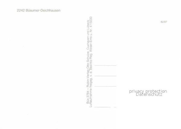 Deichhausen Buesum Panorama Strand Dorfmotive Friesenhaus – Bild 2