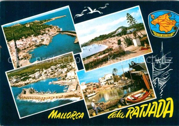 Cala Ratjada Mallorca Fliegeraufnahmen Strand Hafen
