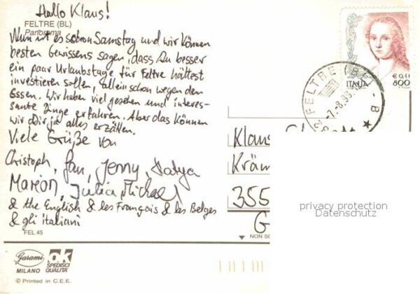Feltre Panorama – Bild 2