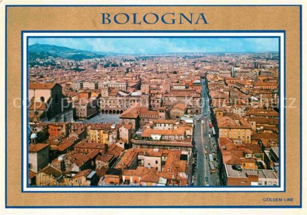 Bologna Blick vom Asinelli Turm