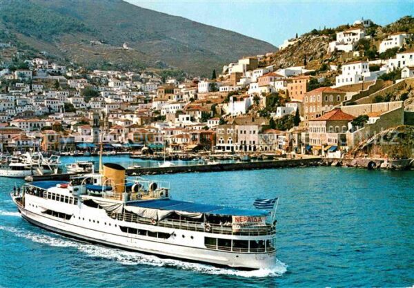 Hydra Greece Ortsansicht Fähre