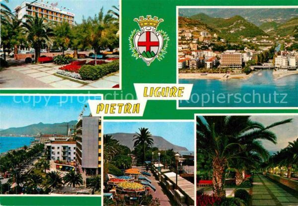 Pietra Ligure Giardini Scorcio panoramico aereo Hotel