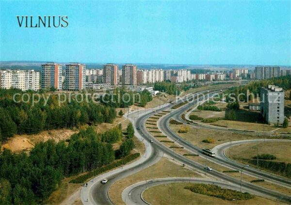 Vilnius Fliegeraufnahme