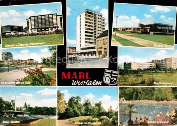 Marl Westfalen Theater Restaurant Sparkasse Hallenbad