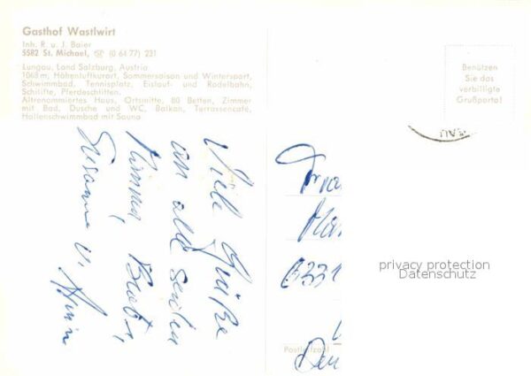 St Michael Lungau Gasthof Wastlwirt Speisesaal Zimmer – Bild 2