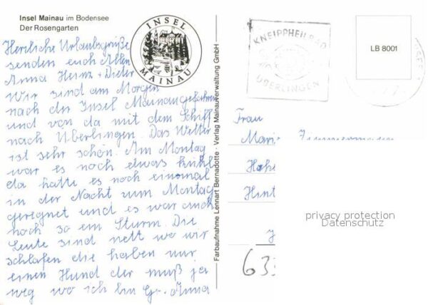 Insel Mainau Der Rosengarten – Bild 2