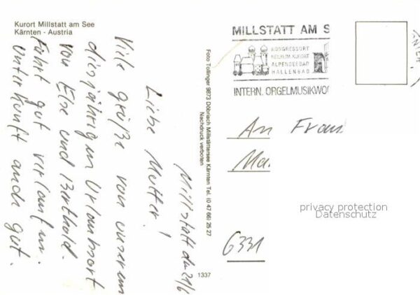 Millstatt Millstaettersee Kurpark – Bild 2