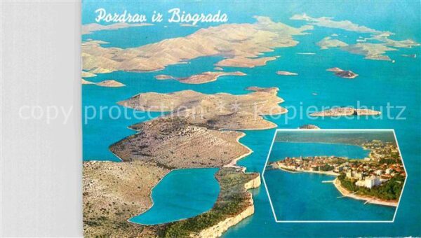 Biograd Fliegeraufnahme