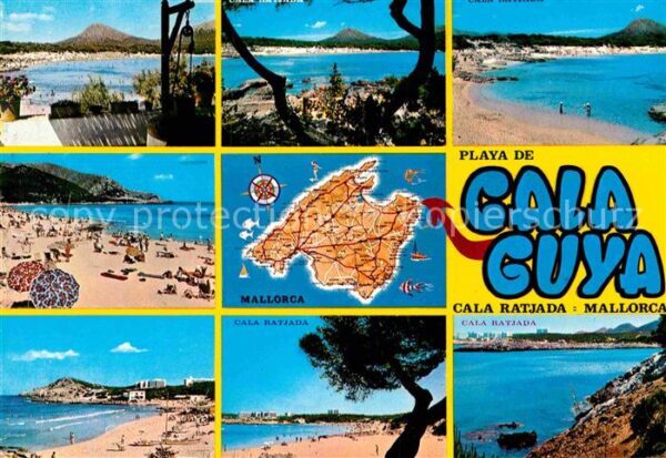 Cala Ratjada Mallorca Playa de Cala Guya Details