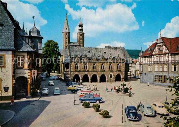 Goslar Rathaus und Marienkirche Hotel Kaiser W