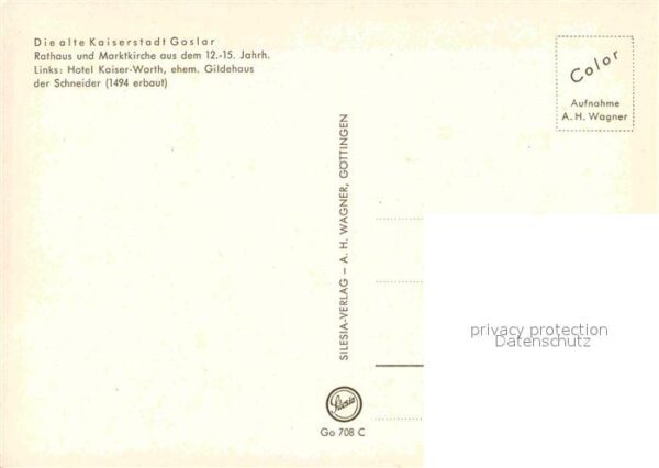 Goslar Rathaus und Marienkirche Hotel Kaiser W – Bild 2