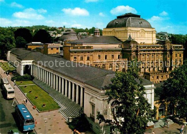 Wiesbaden Theater Kolonnaden und Hess Staatstheat