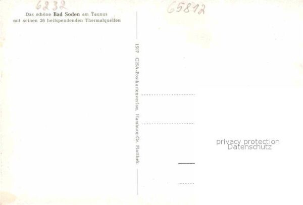 Bad Soden Taunus Kurhaus Fliegeraufnahme – Bild 2