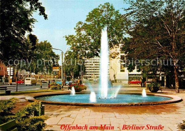 Offenbach Main Berliner Strasse Anlage am Parkbad Brun