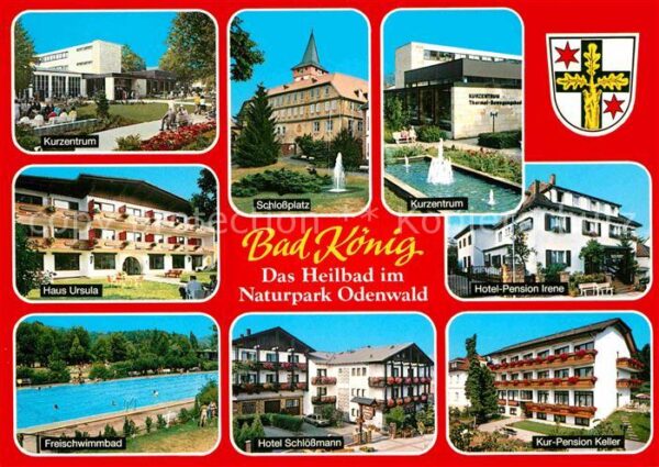 Bad Koenig Odenwald Kurzentrum Schlossplatz Haus Ursula Hot