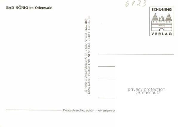 Bad Koenig Odenwald Kurzentrum Schlossplatz Haus Ursula Hot – Bild 2