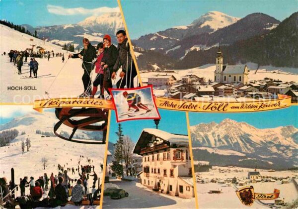 Soell Tirol Hochsöll Hohe Salve Wilder Kaiser Skipi