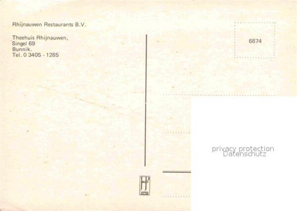 Bunnik Theehuis Rhijnauwen Gaststube – Bild 2