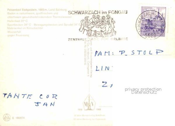 Badgastein Felsenbad Malerwinkel Kötschachtal Wass – Bild 2